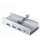 Hub USB Orico USB-C - 3x USB-A 3.0, USB-C 3.0 - srebrny (na zacisk, do biu